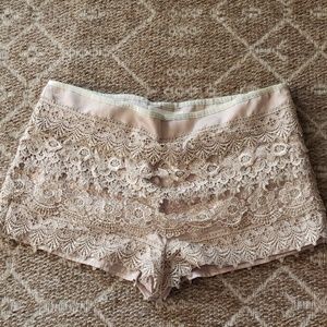 Fringe shorts